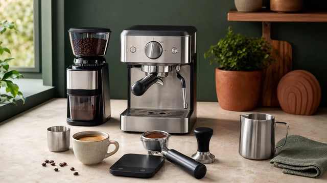 Espressomachine-startpakket: wat beginners nodig hebben