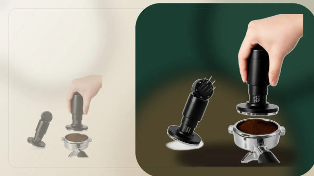 Geveerde tampergids voor betere espressoshots