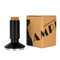 Yozcoffee Espresso Tamper WDT Verdeler 53 mm 2-in-1 RVS Zwart – winkelverpakking