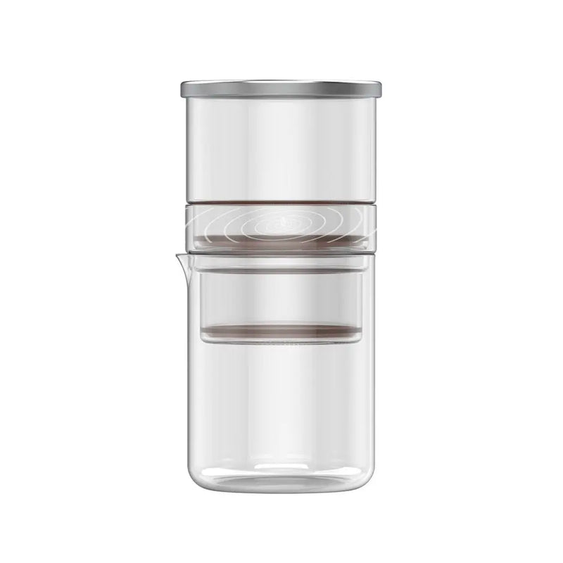 Yozcoffee Cold Brew Maker 300 ml glas Ice Drip Slow Drip transparant – leeg