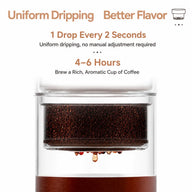 Yozcoffee Cold Brew Maker 300ml Glas Ice Drip Slow Drip Transparant – uniform