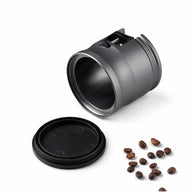 Yozcoffee Espresso-aanstampstandaard Aluminiumlegering Verstelbaar portafilter Zilver/grijs – verstelbaar grijs rond roestvrij