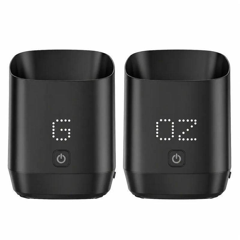 Yozcoffee Oplaadbare koffiebonenweegbeker, 0,01 g precisie – digitaal front