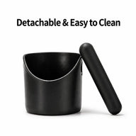 Compacte koffieklopbox – 0,45 l, verwijderbare klopstang – rubberen metalen afneembare espressostang