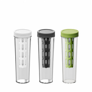 Yozcoffee Cold Brew-infuserfles 600 ml BPA-Free Slank filter Wit/grijs/groen – drie kleuren