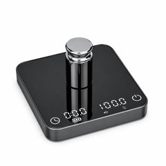 Espresso- en pour-overkoffieweegschaal met timer – 0,1 g, 2 kg, USB-C