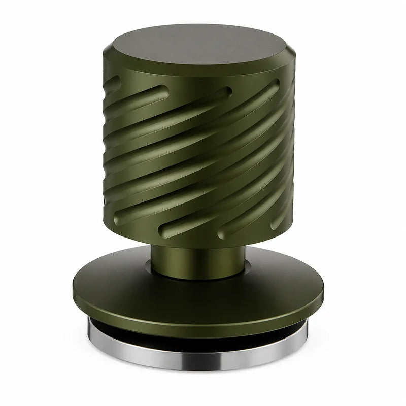 Yozcoffee Espresso-tamper met veerwerking, 51/53/58 mm – afwerking