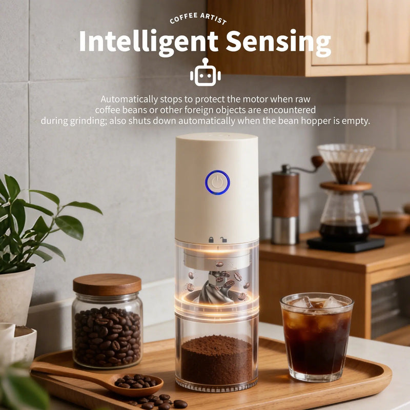 Keramische koffiemolen – 38 instellingen, draadloos USB-C – intelligente detectie