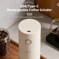 Keramische koffiemolen – 38 instellingen, draadloos USB-C – opladen