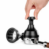 Yozcoffee WDT Espressoverdeler 51/53/58mm RVS Naaldgereedschap Zwart